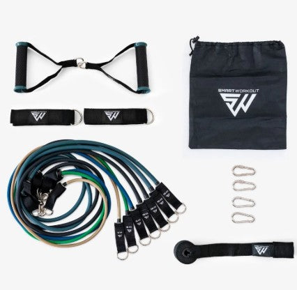 Resistance Bands Set for Home Workout | Fitness Bands for Gym & Strength Training