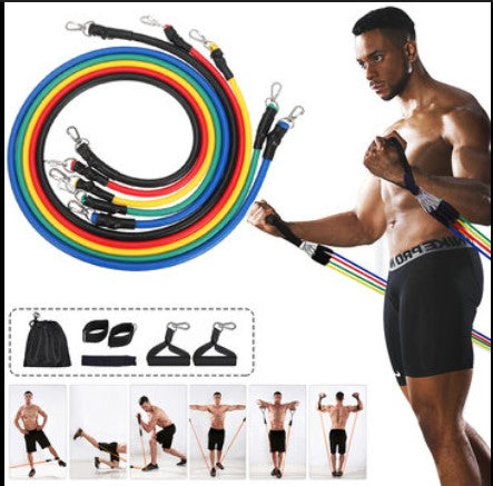 Resistance Bands Set for Home Workout | Fitness Bands for Gym & Strength Training