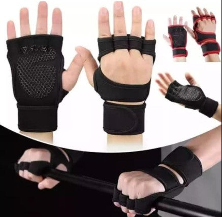 Gym Gloves for Workout & Weight Lifting | Anti-Slip Fitness Gloves